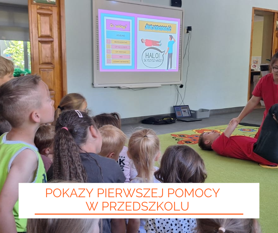Pokazy pierwszej pomocy w przedszkolu