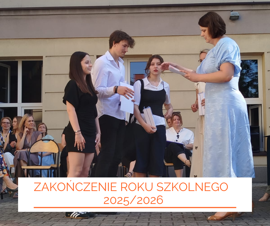 Zakończenie roku szkolnego 2025/2026